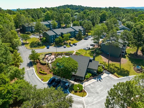 Lush Trees Throughout The Community At The Halston